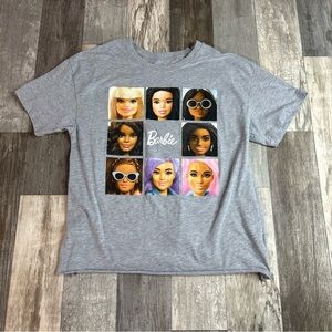 Hybrid Youth XL Tshirt, Barbie, Gray